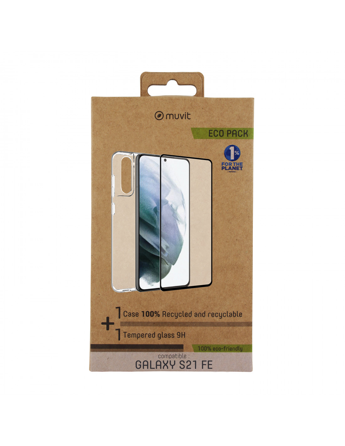 Cristal Templado Muvit Tiger Glass+ iPhone 13 Pro Max, Protector