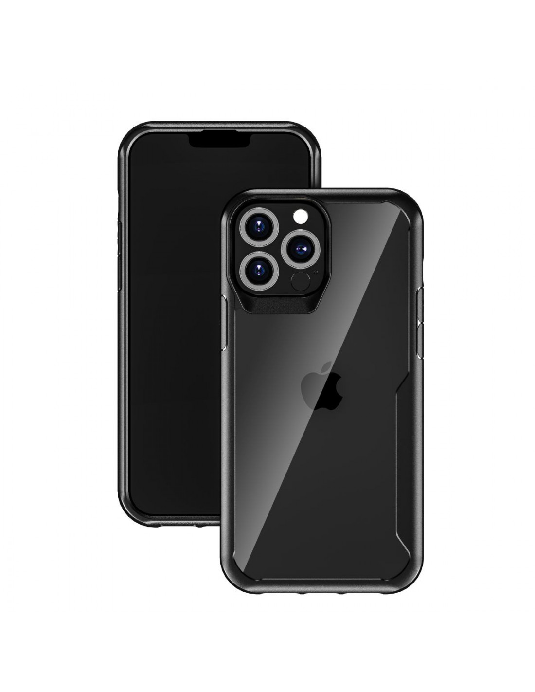 Iphone 13 Pro Max (6.7) Personaliza tu Funda Antigolpes con cordón Negra  con tu Fotografía