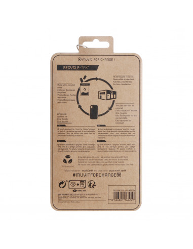 Muvit for Change Funda Recycletek Magsafe Transparente para Apple iPhone 14