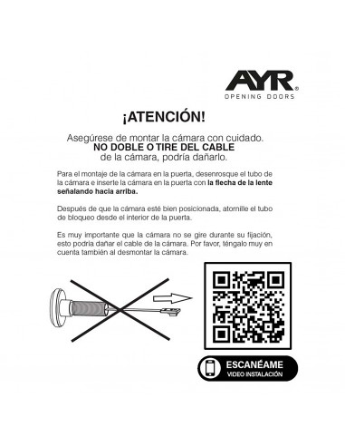 AYR Exitec 752 - Mirilla Digital (Pantalla de 3.2 38-110 mm, 0.3 MP)  Plateado y Negro : : Bricolaje y herramientas