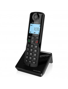 Alcatel - S280 SOLO ORANGE Teléfono DECT Identificador de llamadas Negro,  Naranja